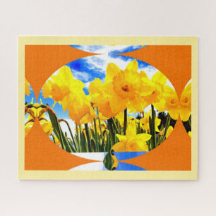 Puzzle Daffodils en primavera
