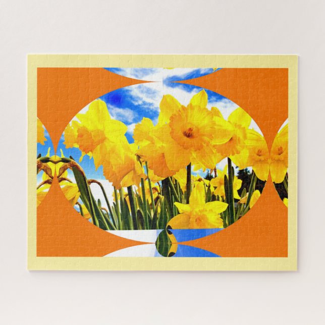 Puzzle Daffodils en primavera (Horizontal)