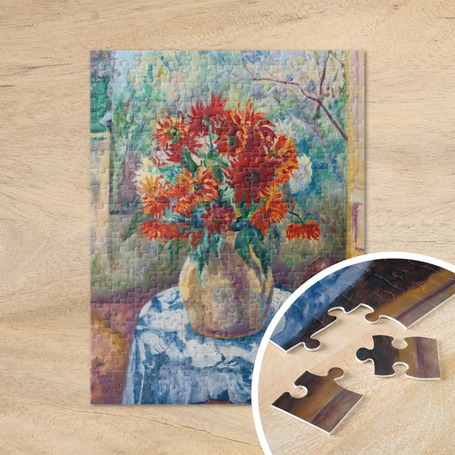 Puzzle Dahlias, Saint-Tropez | Henri Manguin (Subido por el creador)