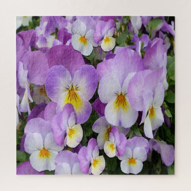 Puzzle Dainty Violas (Vertical)