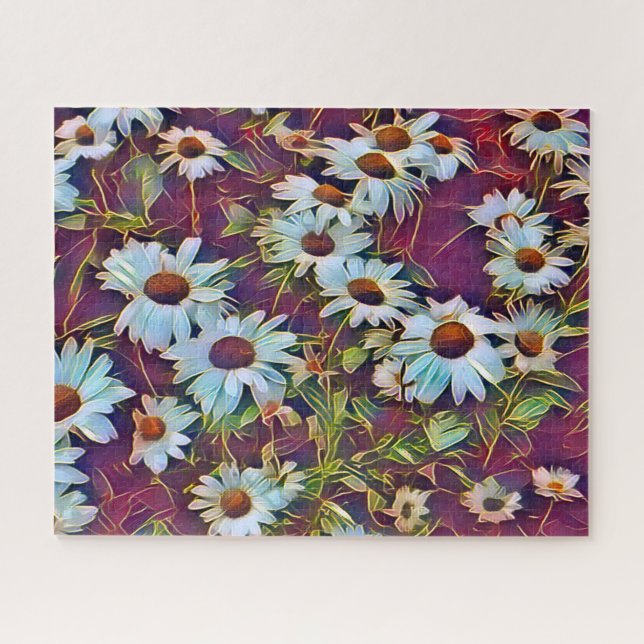 PUZZLE DAISY FLOWERS (Horizontal)