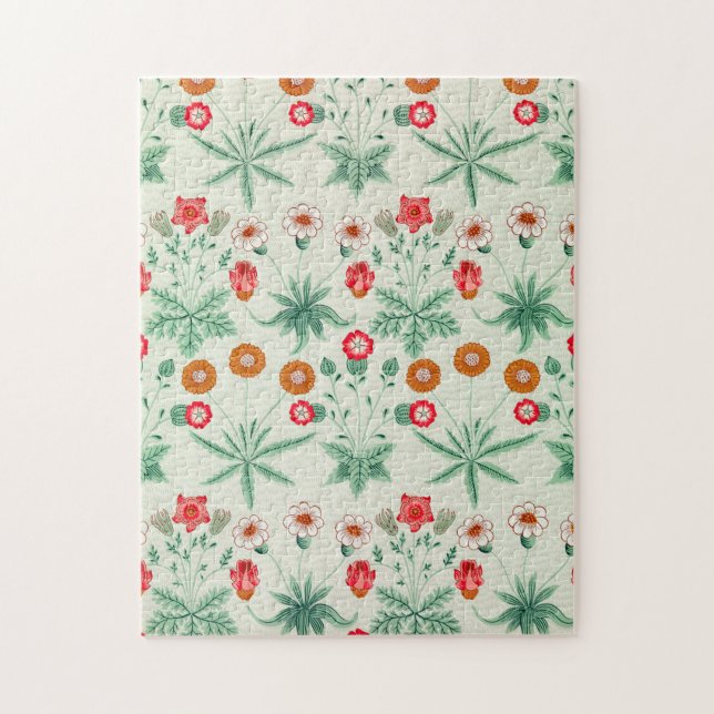 Puzzle Daisy, William Morris (Vertical)