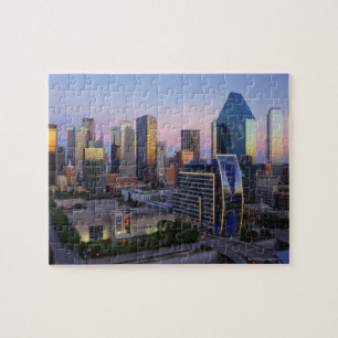 Puzzle Dallas Skyline