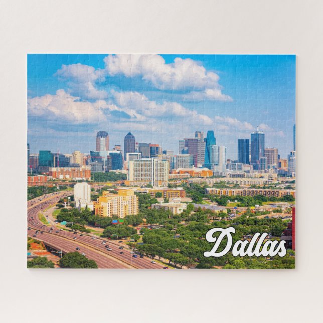 Puzzle Dallas, Texas (Estados Unidos) (Horizontal)