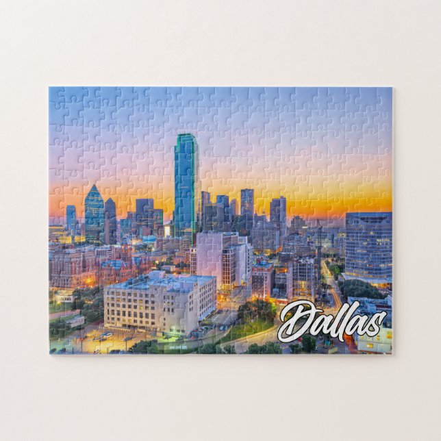 Puzzle Dallas, Texas (Estados Unidos) (Horizontal)