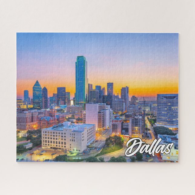 Puzzle Dallas, Texas (Estados Unidos) (Horizontal)