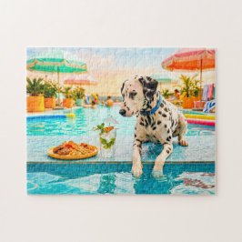 Puzzle Dálmata con snack