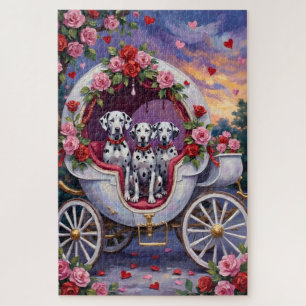 Puzzle Dálmata Día de San Valentín