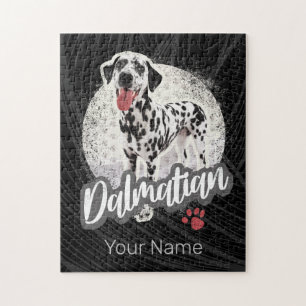 Puzzle Dalmatian Con El Diseño De Los Amantes Del Perro V