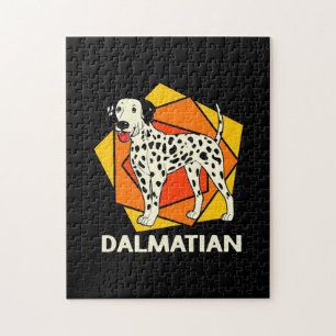 Puzzle Dalmatian Dog Colorful