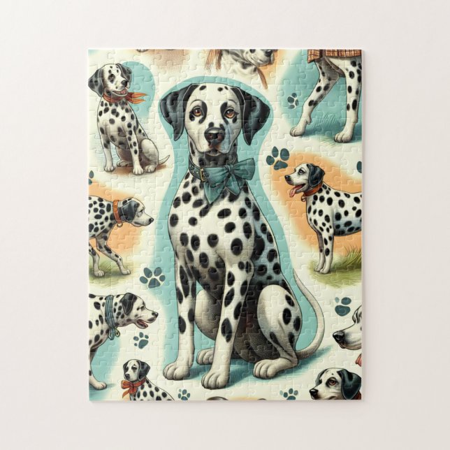 Puzzle Dalmatiano sin foco (Vertical)