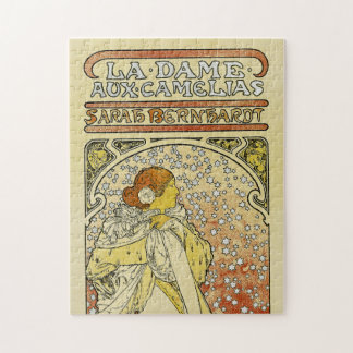 Puzzle Dama Camelias aux. del La