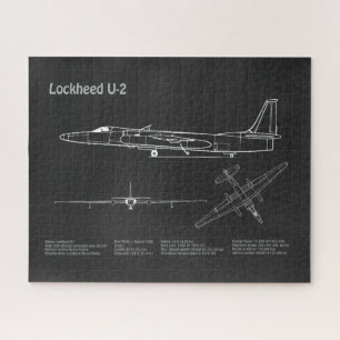 Puzzle Dama de Dragón U-2 - Planes Blueprint de avión PD
