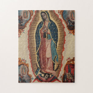 Puzzle Dama de Guadalupe, 1780 por Sebastian Zalcedo