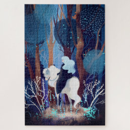 Puzzle Dama de hadas en un Cabo Negro