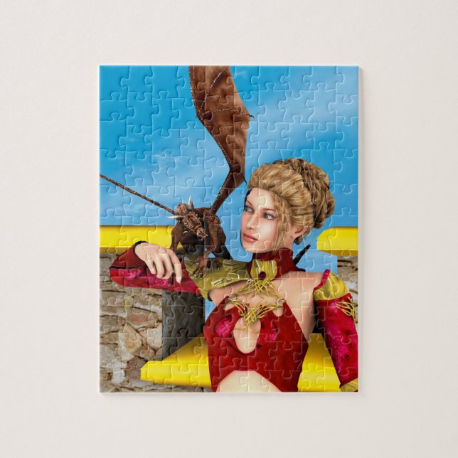 Puzzle Dama Dragón (Vertical)