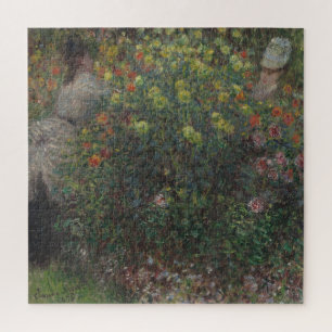 Puzzle Damas de flores Monet 1875