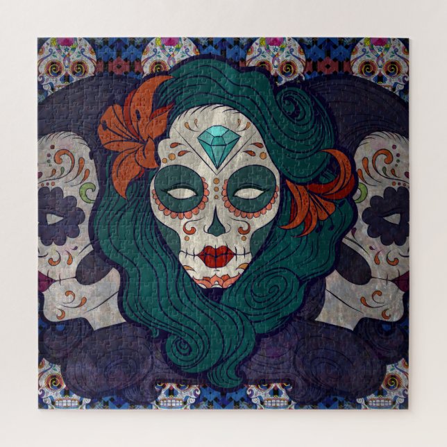 Puzzle Damas de la Calavera (Vertical)