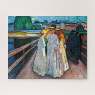 Puzzle Damas en el puente Edvard Munch