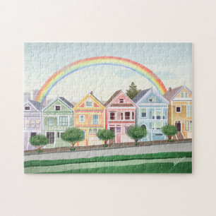 Puzzle Damas Pintadas de San Francisco Pastel