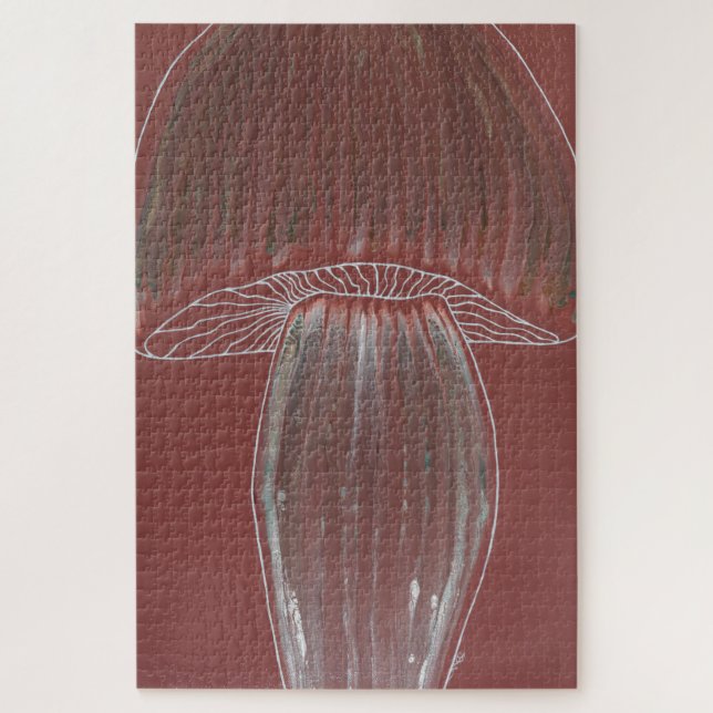 Puzzle Dame Porcini (Vertical)