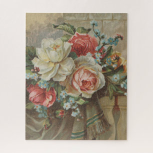 Puzzle Dame tu corazón Antique Cottagecore San Valentín