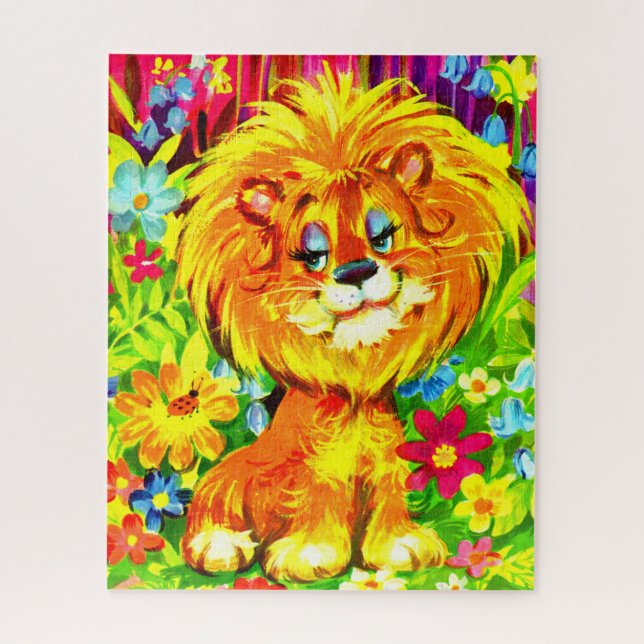 Puzzle dandy lion (Vertical)