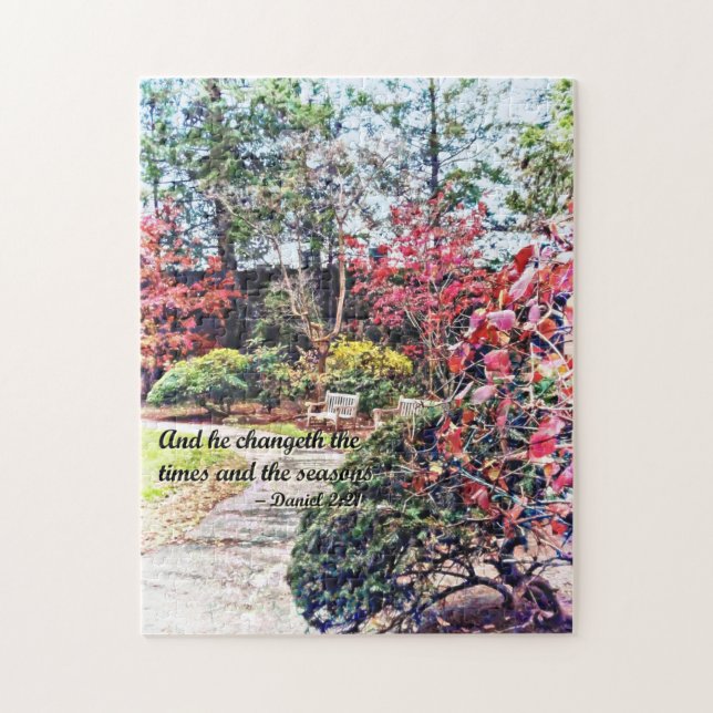 Puzzle Daniel 2:21 - Y el cambio (Vertical)