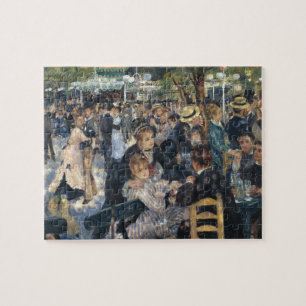 Puzzle Danza en Le Moulin de la Galette - Pintura de Reno
