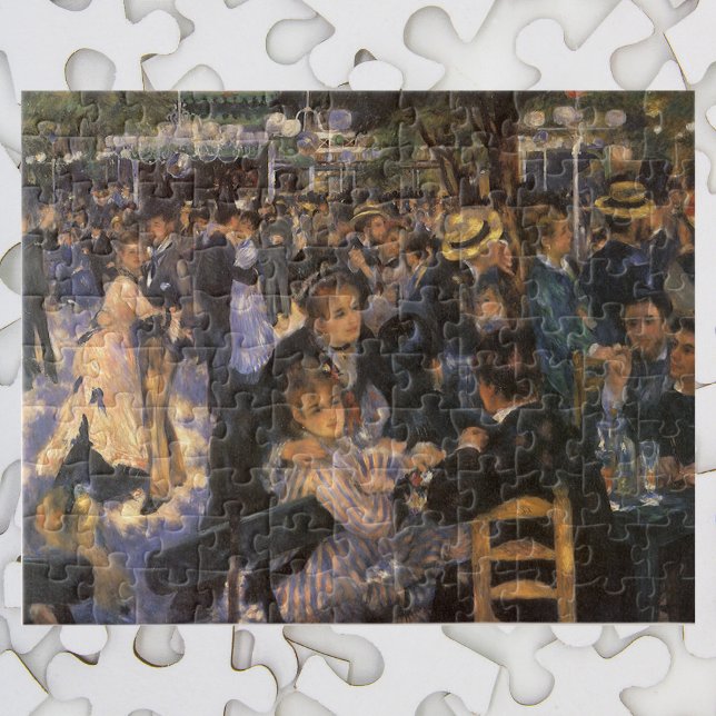 Puzzle Danza en Le Moulin de la Galette por Pierre Renoir (Subido por el creador)