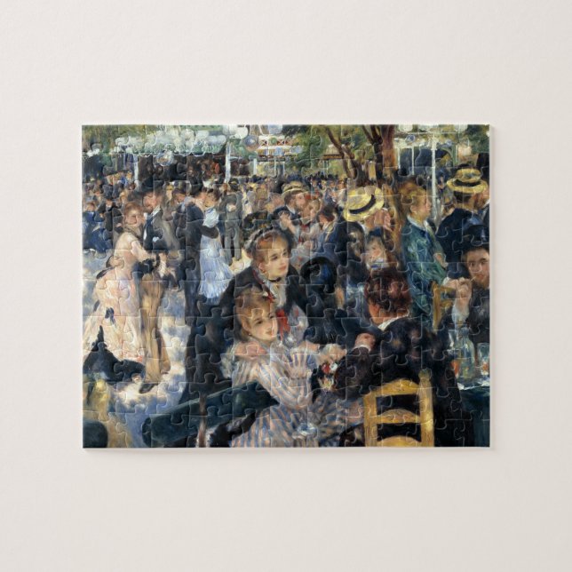 Puzzle Danza en Le Moulin de la Galette por Renoir (Horizontal)