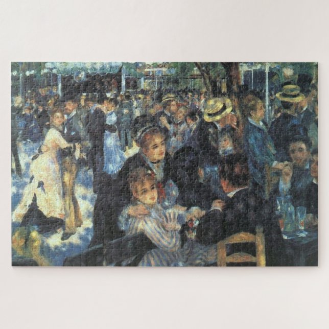 Puzzle Danza en Le Moulin de la Galette por Renoir (Horizontal)