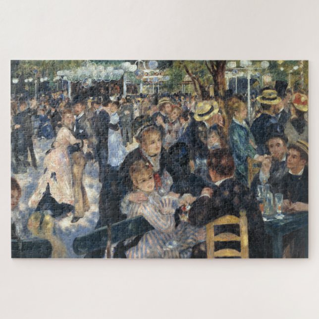 Puzzle Danza en Le Moulin Galette - pintura de Renoir (Horizontal)
