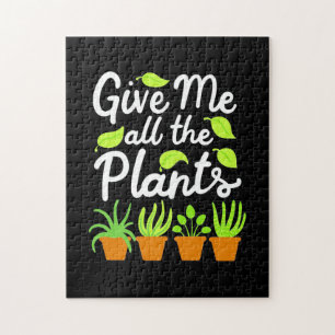Puzzle Dar a Los Jardineros Todas Las Plantas