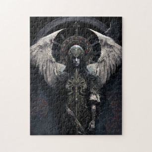 Puzzle Dark Angel Gothic Fantasy Art