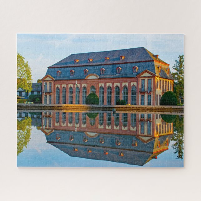 Puzzle Darmstadt Hesse Alemania. (Horizontal)