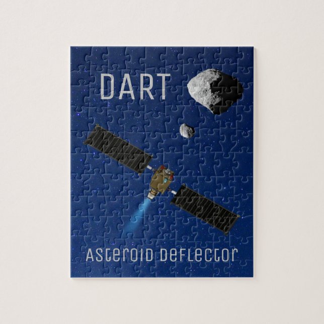 Puzzle DART Asteroide Deflectando la nave espacial (Vertical)