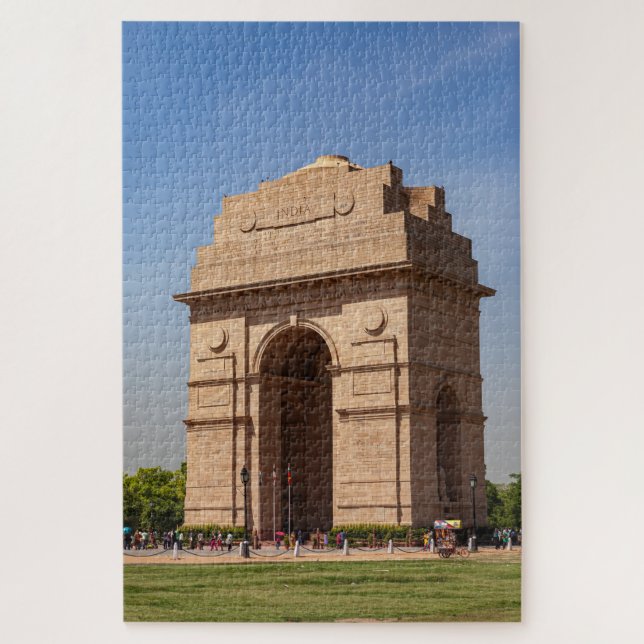 Puzzle Das India Gate in Neu Delhi  (Vertical)