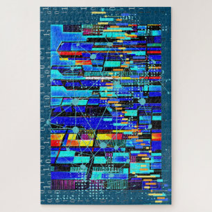 Puzzle Datos cubistas