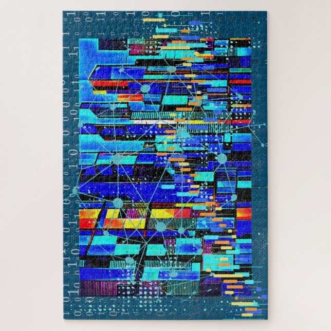 Puzzle Datos cubistas (Vertical)