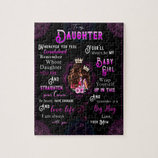 Puzzle Daughter Lovers | A Mi Hija La Mamá De Amor