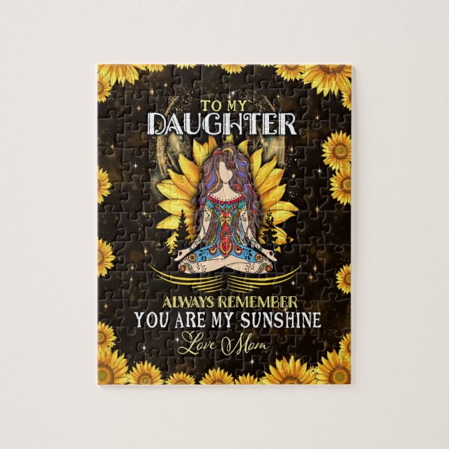 Puzzle Daughter Lovers | A Mi Hija La Mamá De Amor (Vertical)