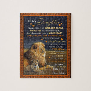 Puzzle Daughter Lovers   A Mi Hija Love Dad