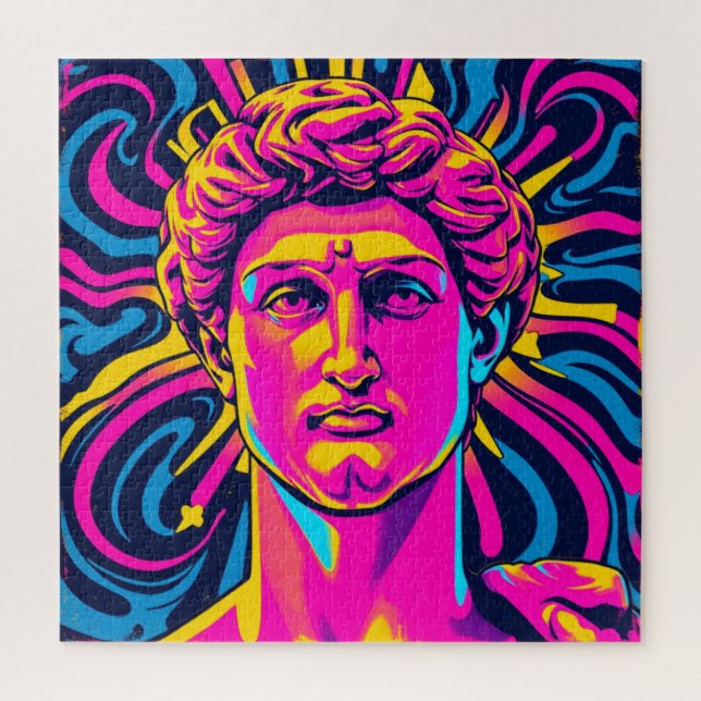 PUZZLE DAVID POP ART-2 (Vertical)