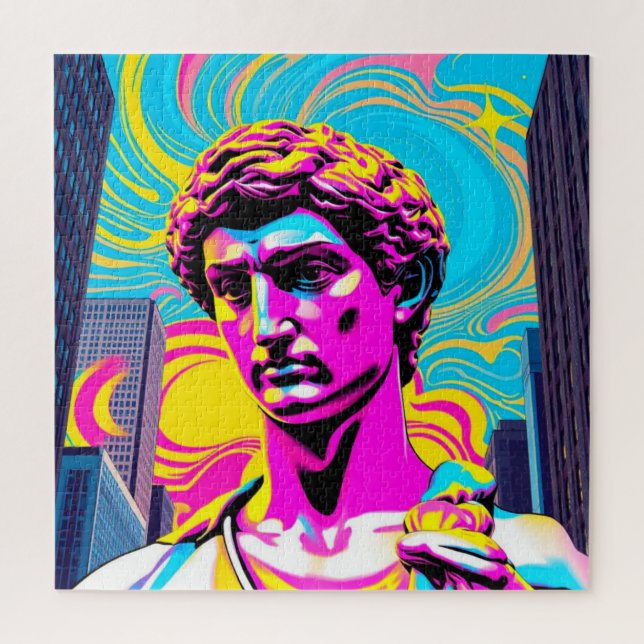 PUZZLE DAVID POP ART-5 (Vertical)