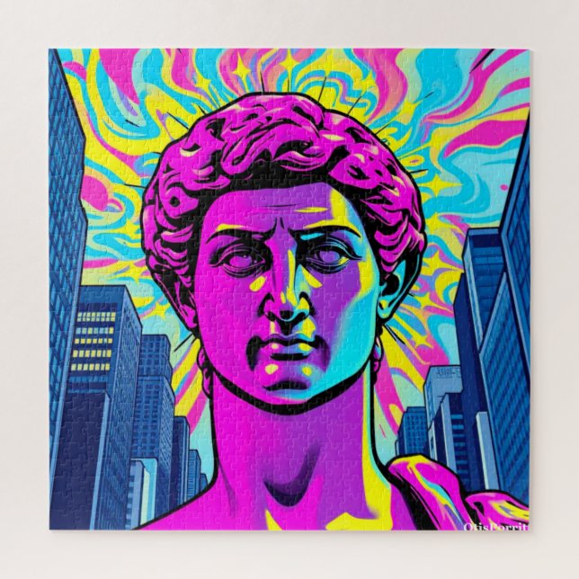 PUZZLE DAVID POP ART-6 (Vertical)