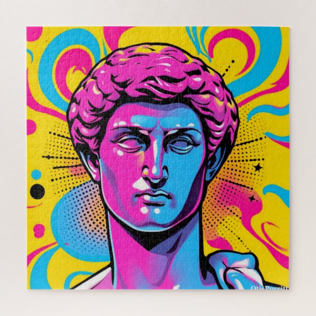 PUZZLE DAVID POP ART-7 (Vertical)