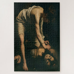 Puzzle David y Goliat (1600) de Caravaggio
