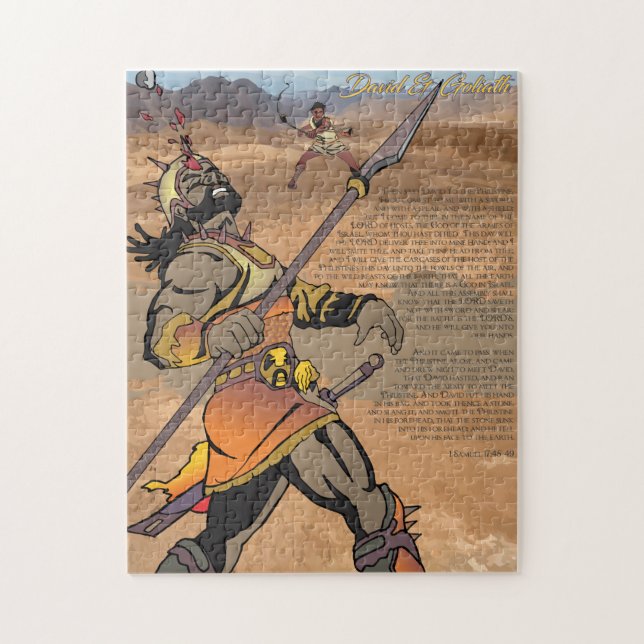 Puzzle David y Goliath (Vertical)