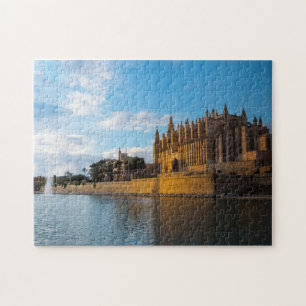 Puzzle Day to night transition on the Cathedral of Palma